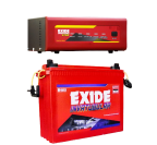 Exide STAR 12V 1625 Inverter And Exide Inva Tubular 150AH (IT500) Combo